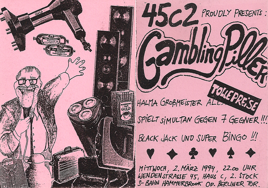 Gambling Piller, 2.3.94