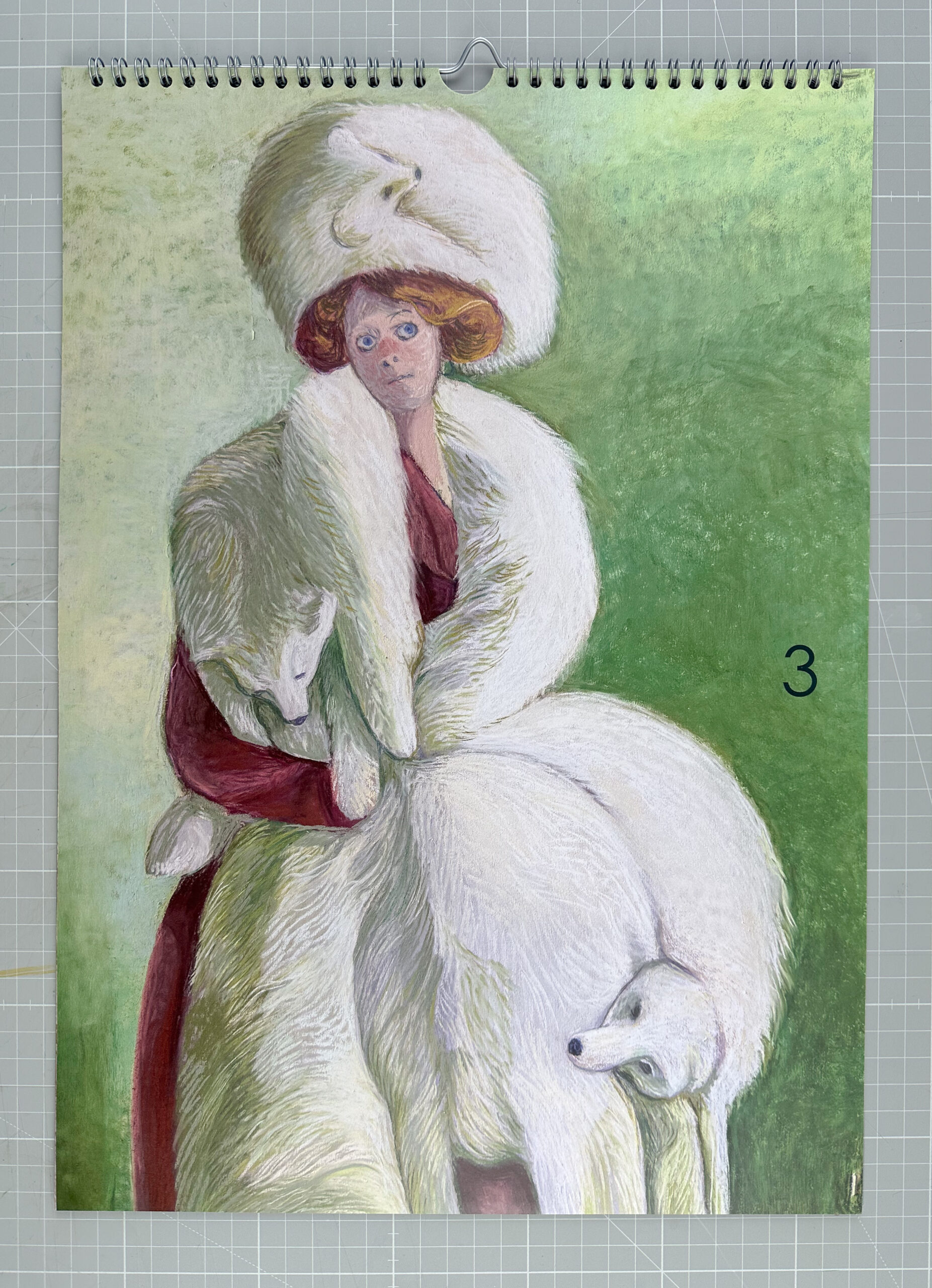 DAMEN IN PELZ KALENDER – Bild 2